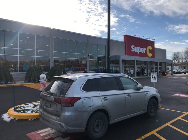 A photo of super C in Saint Jerome from the parking lot