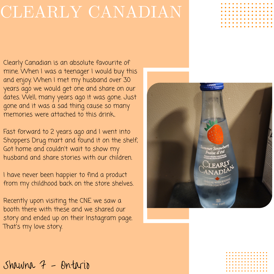 A love letter to Canadian brand Clearly Canadian from a Canadian Shopper