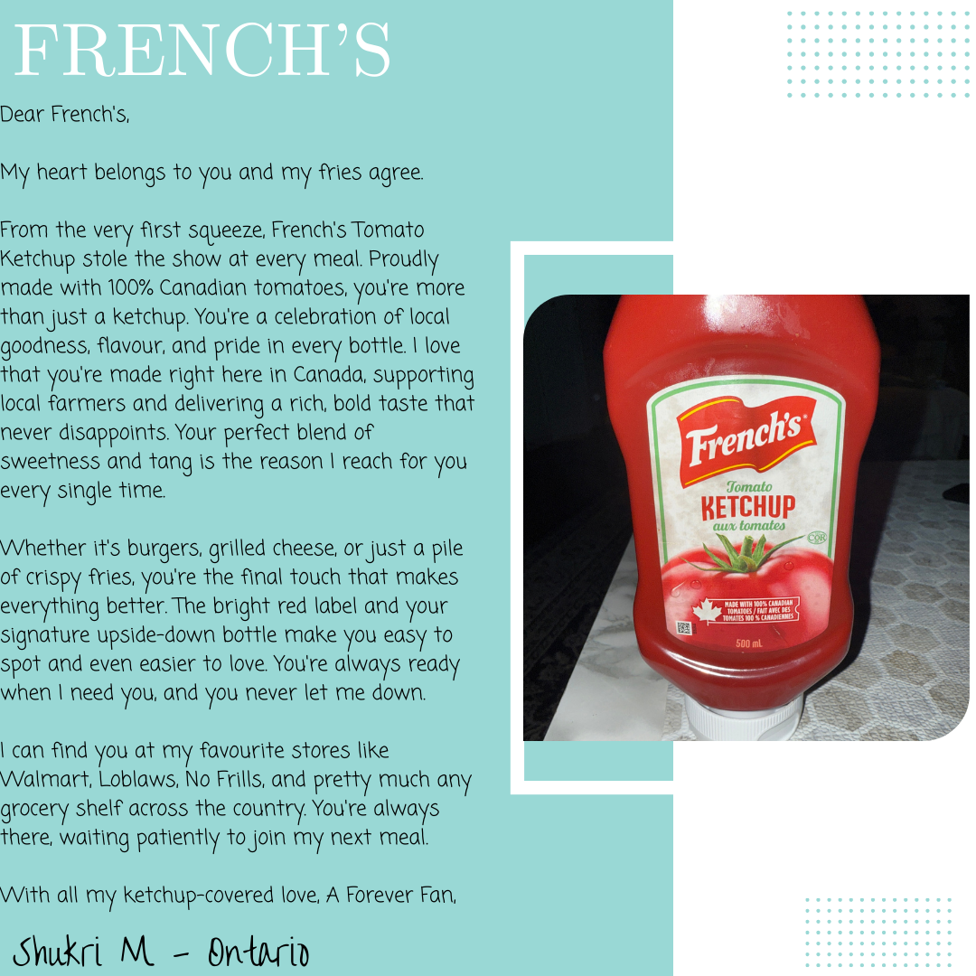 A Love Letter to French's
