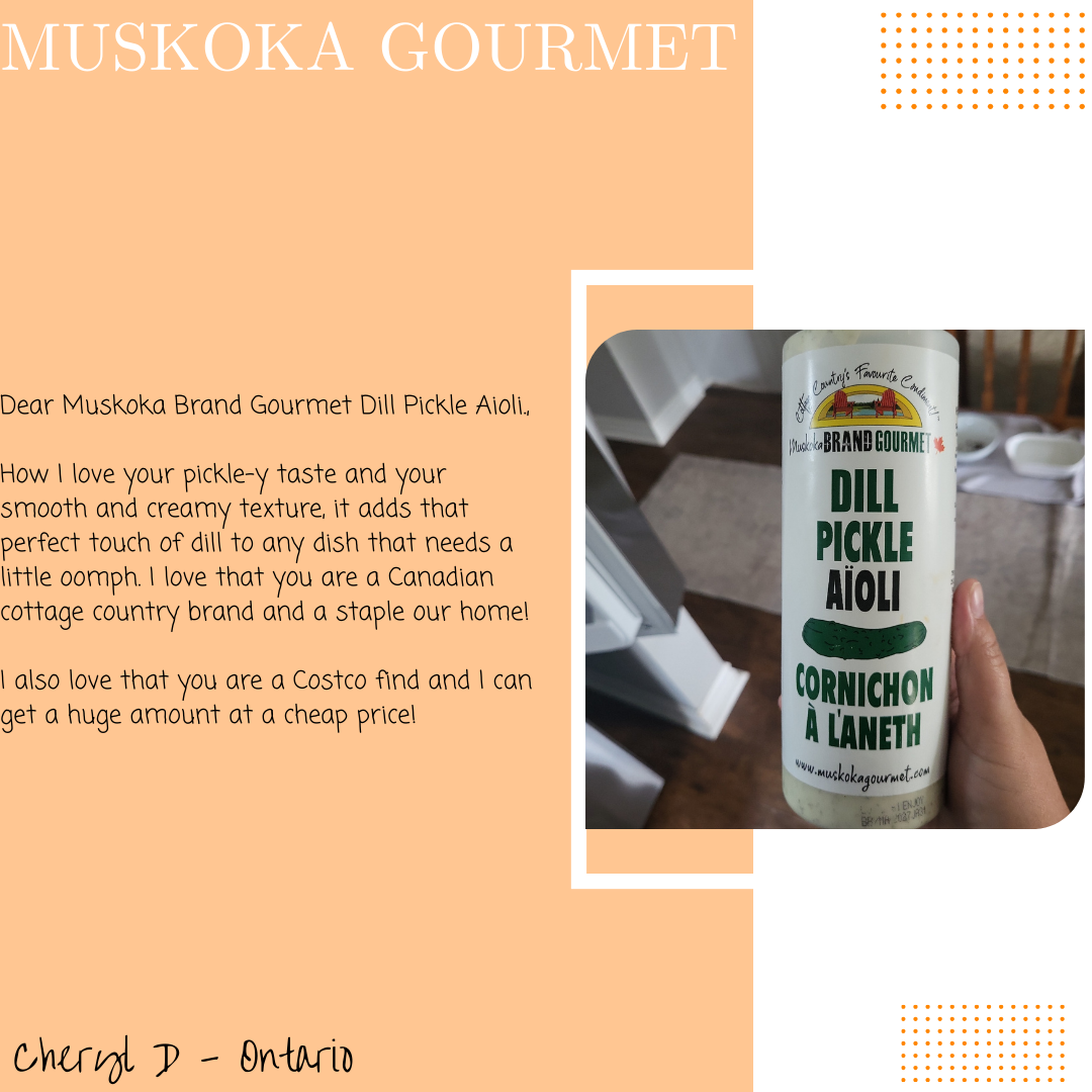 A Love Letter to Muskoka Brand Gourmet